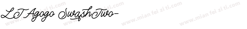 LTAgogo SwashTwo字体转换